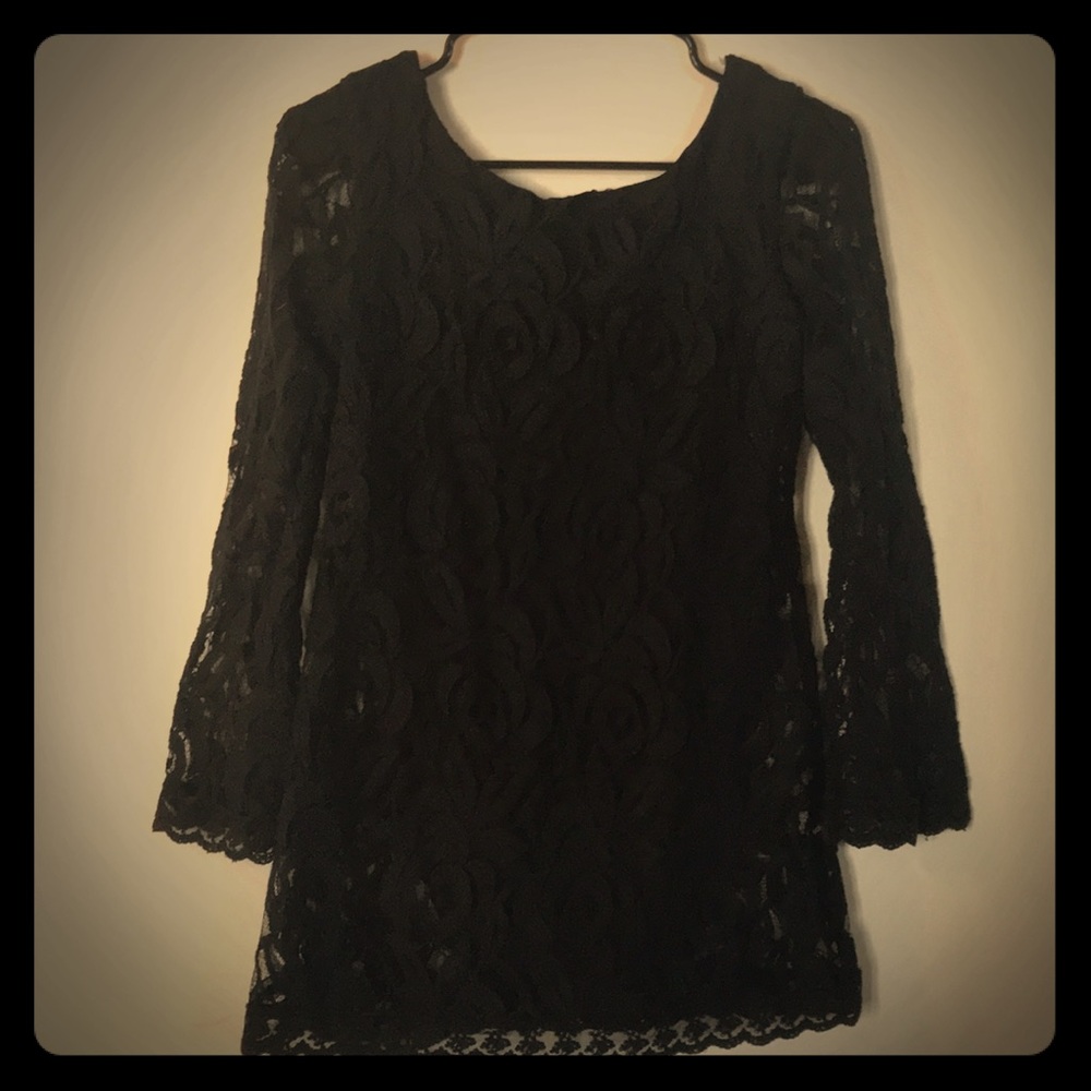 Black Lace Dress